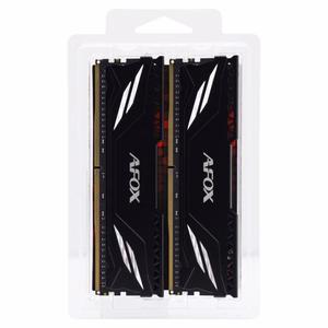 AFOX GAMING DDR4 2X16GB 3200MHZ CL16 RANK1 XMP2 melna
