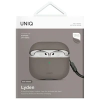Uniq Lyden DS AirPods 4 apvalks - pelēks