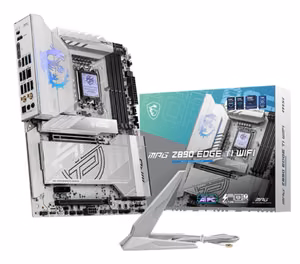 MSI Материнская плата Intel Z890 LGA1851 ATX DDR5 4 слота MPGZ890EDGETIWIFI