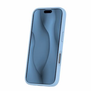 Silikona Thin Mag maciņš for iPhone 16 6,1" gaiši zils