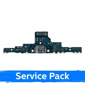 Uzlādes ports saderīgs ar Samsung P613 Tab S6 Lite (2022) ar elastīgo kabeli / plati (Service Pack)