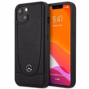 Mercedes MEHCP15MARMBK iPhone 15 Plus 6.7" melnais viedtālruņa apvalks odains urbāna stila