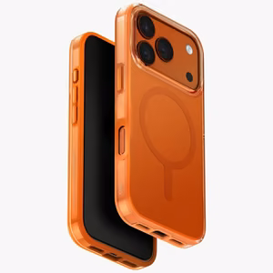 Uniq Clario Magclick Зарядный чехол для iPhone 17 Pro - оранжевый
