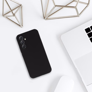 Tel Protect Silikona Premium viedtālruņa apvalks Samsung Galaxy A14 4G/5G Melns