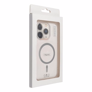 Drop Glue krāsains magnētiskais viedtālruņa apvalks, saderīgs ar MagSafe, paredzēts IPHONE 13 PRO MAX, pelēks