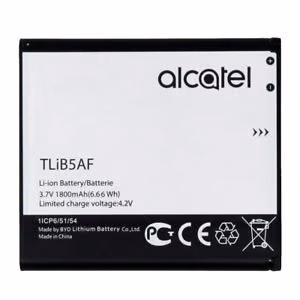 Baterija Alcatel TLiB5AF priekš modema One Touch/Pop C5/OT5036/OT5036D/OT5036/OT5036D/S800/S710, 1800mAh