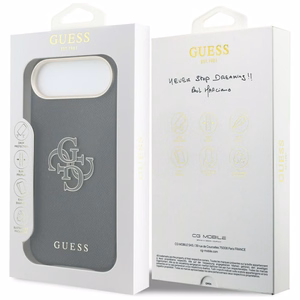 Guess FW Resin Logo iPhone Air Case - Black