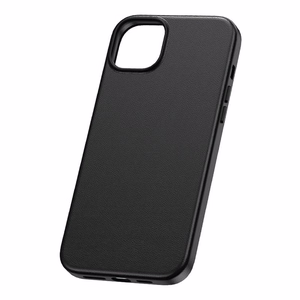 Чехол для iPhone 15 Plus Baseus Fauxther Series (Чёрный)