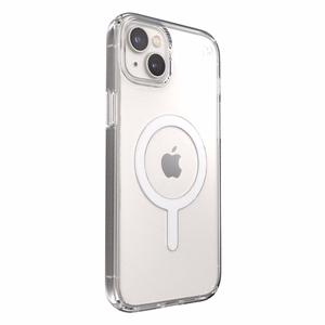 Speck Presidio Perfect-Clear + MagSafe vāciņš ierīcei iPhone 15 Plus / 14 Plus, caurspīdīgs