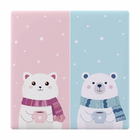 Dekoratīvs vāciņš / uzgalis T5 SONOFF Cartoon 2C skārienslēdzim