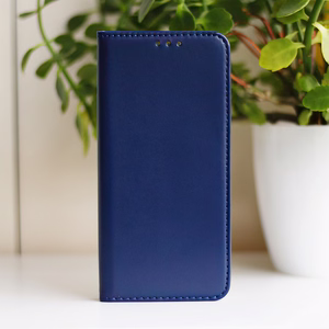 Smart Magnetic maciņš Motorola Moto G37, tumši zils