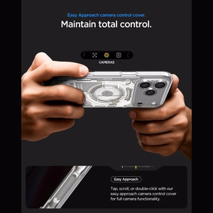Spigen Ultra Hybrid MagSafe Zero One maciņš iPhone 18 Pro / 17 Pro, titāna krāsā