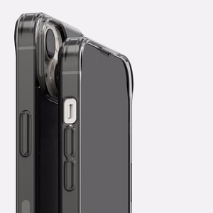 Ringke Fusion Matte apvalks iPhone 14 Plus ar gēla rāmi – pelēks