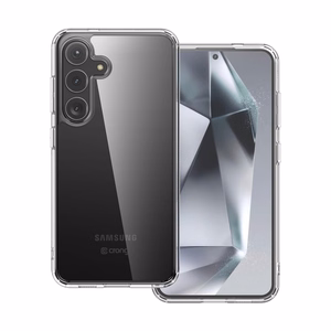 Crong Crystal Shield Cover vāciņš ierīcei Samsung Galaxy S24+, caurspīdīgs