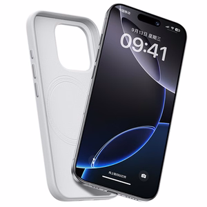 Benks magnētiskais Vita Pro silikona viedtālruņa apvalks Iphone 16, melns