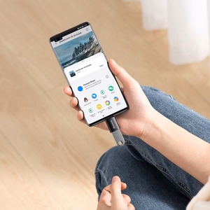 Baseus adapteris Ingenuity USB-C uz USB-A 3.1 melns OTG