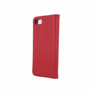 Genuine Leather Viedais Pro for iPhone 17 6,3" tumši sarkans