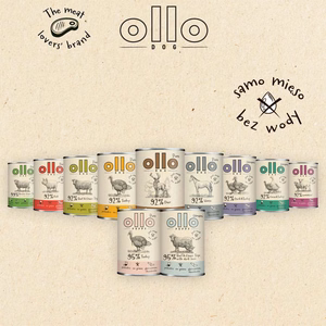 Влажный корм для собак OLLO Pure Deer, 850 г