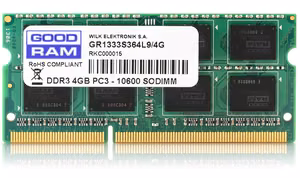 Goodram 4GB DDR3 PC3-12800 atmiņas modulis 1600 MHz