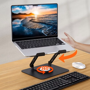 Regulējams, rotējošs, ergonomisks portatīvā datora statīvs 10–17″ LAPTOP STAND ROTO MT2662