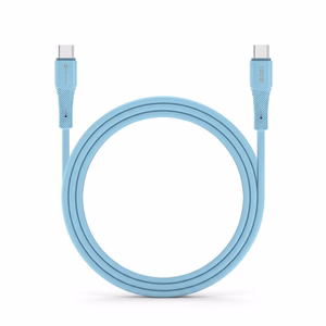 Kabelis FORCELL F-ENERGY C341 USB A uz Micro USB QC3.0 2,4A 18W Silikons 1 m zils (m)