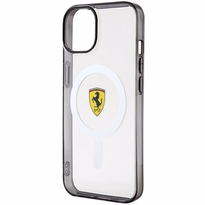 Ferrari FEHMP14MURKT iPhone 14 Plus 6.7" caurspīdīgs/caurspīdīgs cietais apvalks Outline Magnētiskais