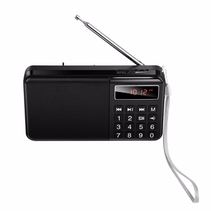 Pārnēsājams radio Hoco HI50, melns