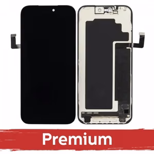 LCD ekrāns saderīgs ar iPhone 17 Pro melns (Hard OLED / Premium) /*Removable IC*/