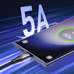 Joyroom Light-Speed sērijas S-A25 USB-C / USB-C 100W 1.2m kabelis - melns
