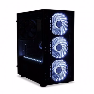 iBox PASSION V4 Mini Tower melns datora korpuss