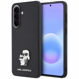 Karl Lagerfeld vāks Samsung A37 (Saffiano with K&C Metal Logo) melns