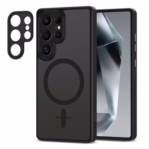 Tech-Protect MagCam Magnētiskais viedtālruņa apvalks Samsung Galaxy S25 Ultra - Melns
