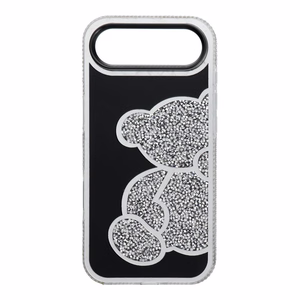 TEDDY BEAR viedtālruņa apvalks IPHONE 17 Air sudraba