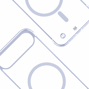 3mk Just20g Magnētiskais apvalks iPhone 17 Air viedtālrunim - caurspīdīgs