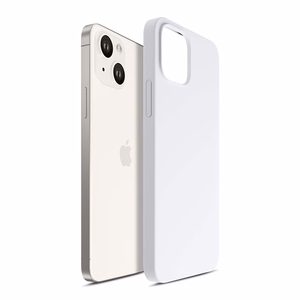 3mk Hardy Silicone MagApvalks iPhone 14 Plus - balts