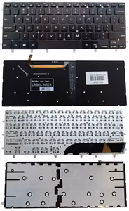 Keyboard DELL Inspiron 7558, 7568, XPS 15 9550, 9560, 9570, ar Backlight, US