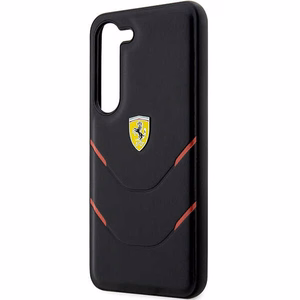 Ferrari FEHCS23MPBAK S23+ S916 melns/melns cietais apvalks Karstā štancēšana līnijas