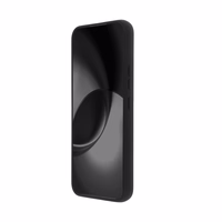 Silikona viedtālruņa apvalks Samsung Galaxy S23 Plus melns