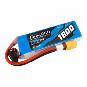 GensAce G-Tech LiPo 1800 mAh 7,4 V 45C 2S1P XT60 akumulators