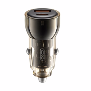 Auto lādētājs XO CC60 USB-A/USB-C 60W zils