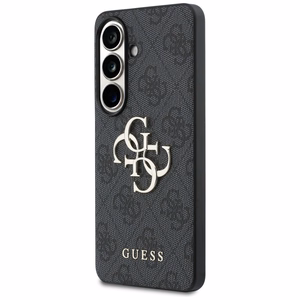 Guess maciņš 4G Big Metal Logo for Samsung Galaxy S26 melns