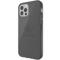 Adidas OR Aizsargstikls skaidrs apvalks iPhone 12 / iPhone 12 Pro - melns