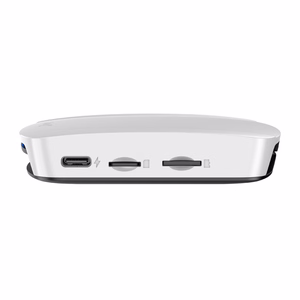 Carlinkit CPC200-Tbox UHD Carplay/Android bezvadu adapteris (balts)