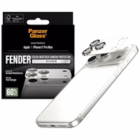 PanzerGlass Fender kameras aizsargs iPhone 17 Pro Max - sudraba