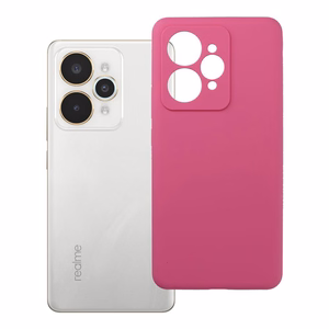 Viedtālruņa apvalks silikona 2 mm REALME 15/15 PRO rozā krāsā