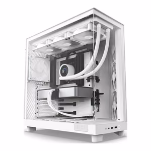 NZXT H6 Flow datora korpuss balts