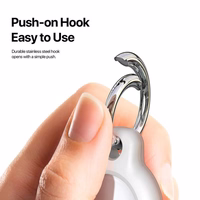 DUX DUCIS AirTag apvalks no izturīga PC materiāla (4 komplekti)