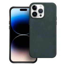 WOVEN MAG COVER viedtālruņa apvalks saderīgs ar MagSafe IPHONE 14 Pro Max zaļš