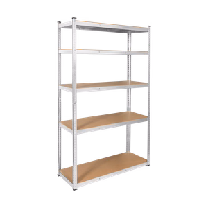 Rebel metāla noliktavas plaukts 205 x 120 x 45, sudraba krāsā