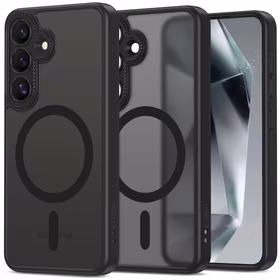 Tech-Protect MagCam Magnētiskais viedtālruņa apvalks Samsung Galaxy S25 - Melns